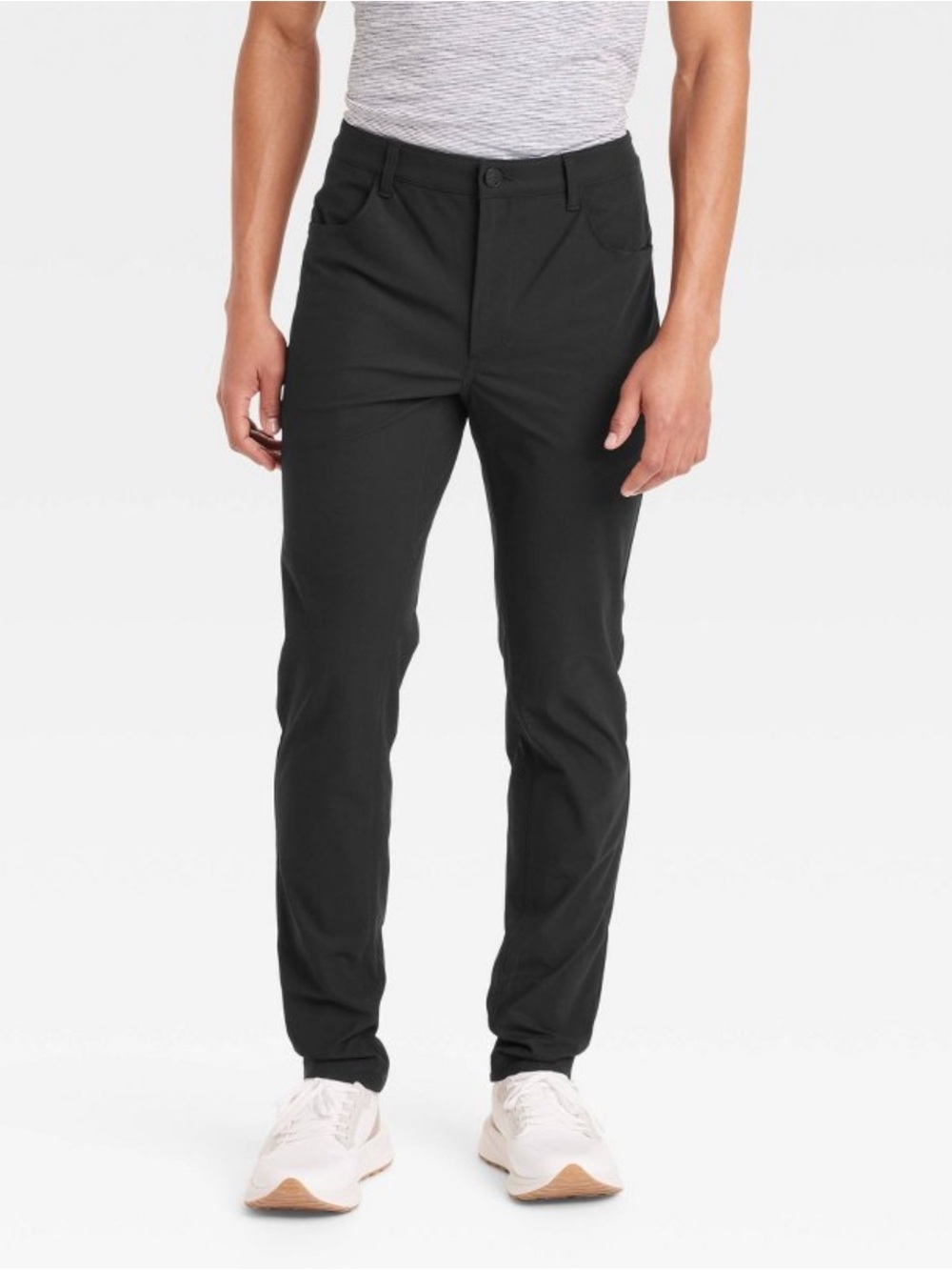 all in motion Men's Straight Black Pants